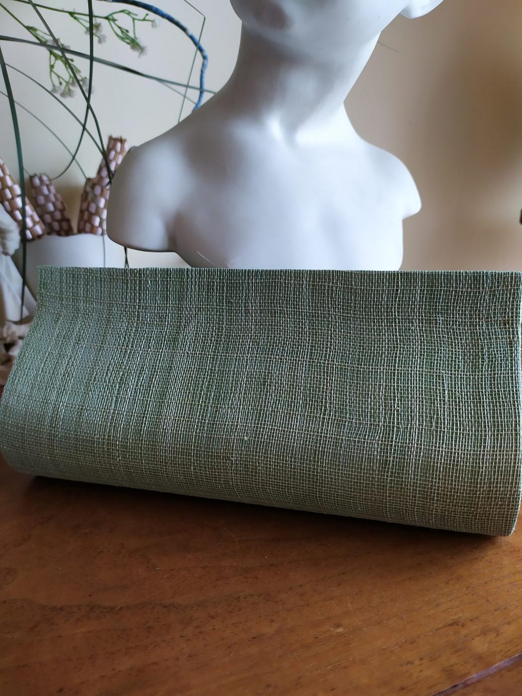 Pochette goutte vert kaki